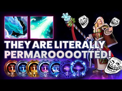 Jaina Water Elemental - THEY ARE LITERALLY PERMAROOOOTTED! - Bronze 2 Grandmaster S3 2022