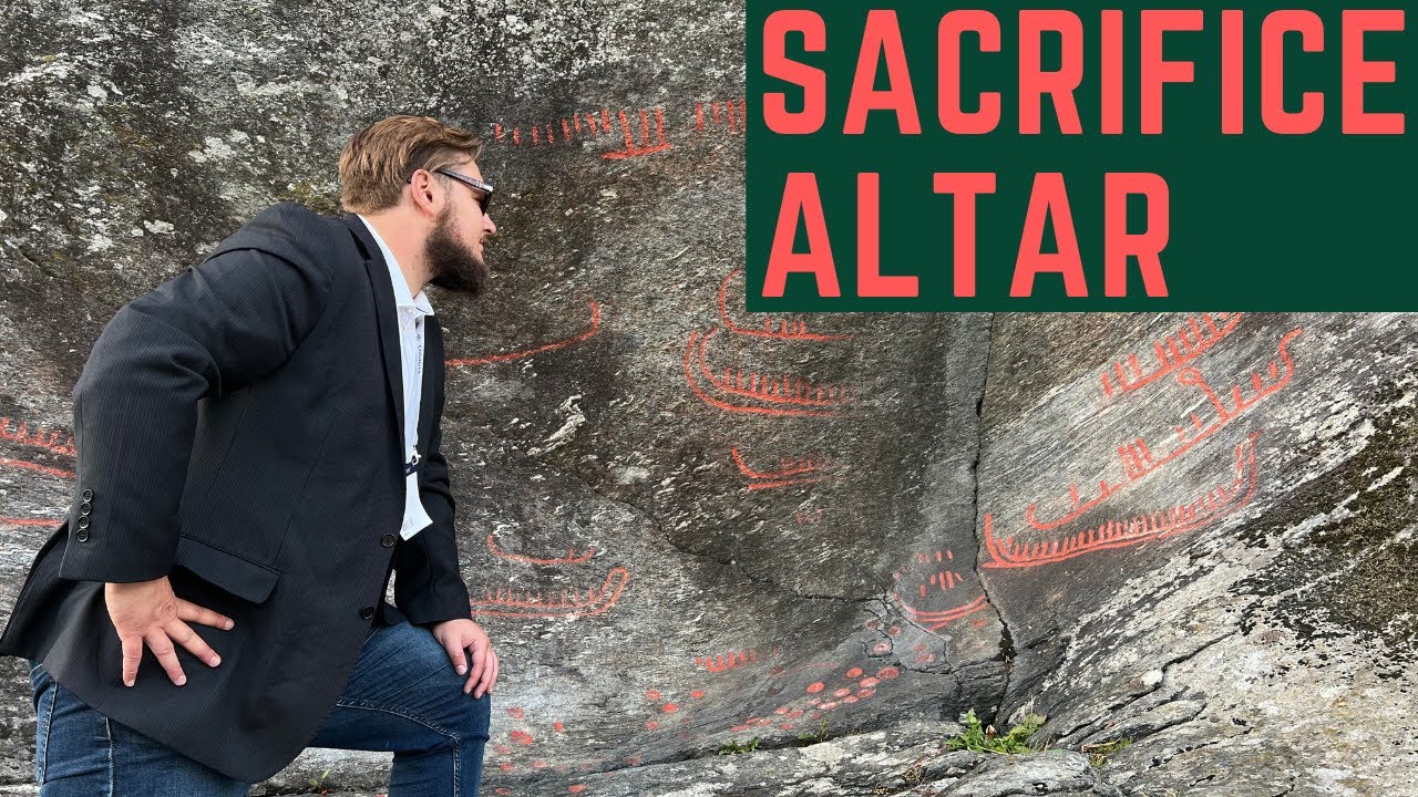 Join an adventurer as he explores Fluberget Rock Carvings.