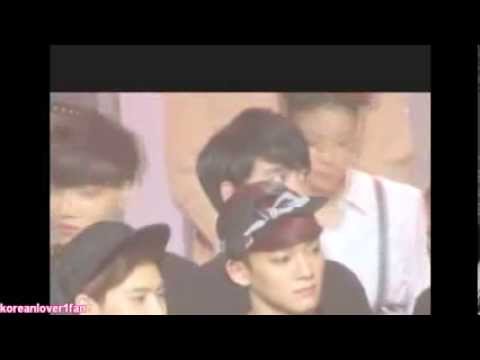 140116 EXO&AMBER CUTE MOMENTS!