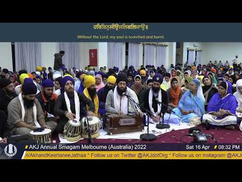 42 Melbourne 16thApril 2022 SatEve Bhai Mohkam Singh Jee Brisbane