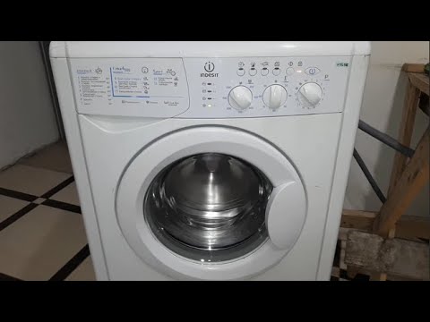 New washing machine Indesit WISL 105!