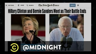 Suddenly Seeking Bernie - Gas-X on a Beach - @midnight with Chris Hardwick