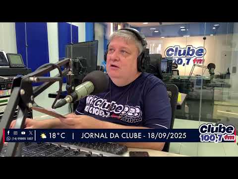 Jornal da Clube 18/09/2025 - Edição da Manhã