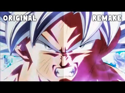Comparación Original - REMAKE / GOKU - ¡ME LA VOY A COGER!