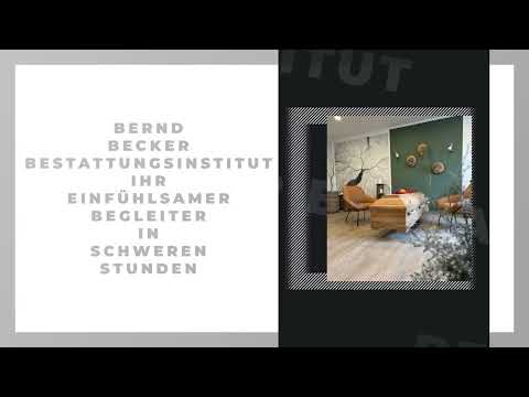 Bestattungsinstitut Bernd Becker YouTube-Vdeominiatur 2