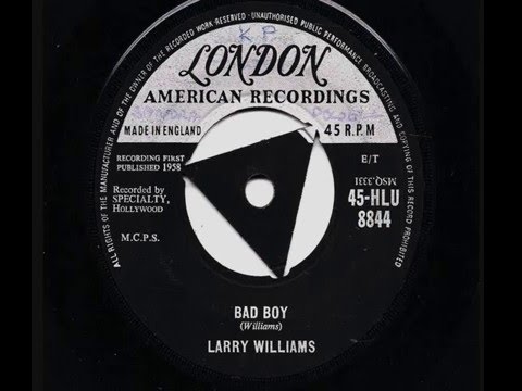 Larry Williams - Bad Boy - 1958 45rpm