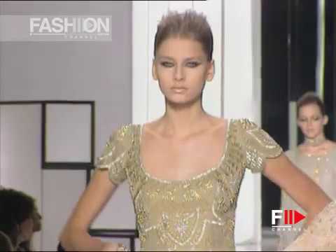 EMANUEL UNGARO Haute Couture Fall 2003 2004 - Fashion Channel