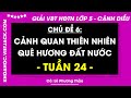 Vở bài tập Hoạt động trải nghiệm Lớp 5 Tuần 24 - trang 54, 55