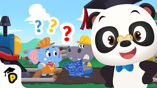 Train Track Troubles | Train for kids | Dr. Panda TotoTime | Kids Learning Video