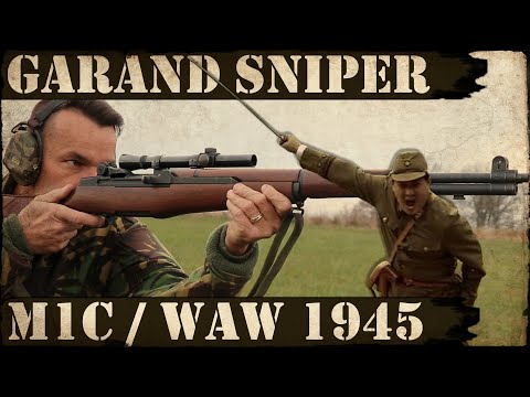 Garand Sniper M1C - World at WAR, 1945 Battle of Luzon!