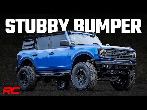 2021 Ford Bronco Stubby Bumper
