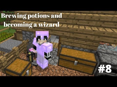 Jacob120 - Brewing Potions and Becoming A Wizard | Minecraft (Sharklandia) (Episode 8)