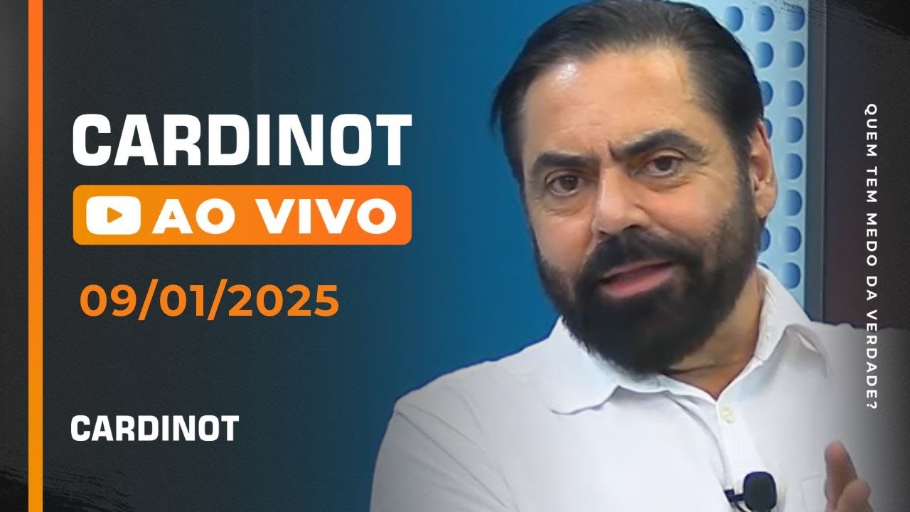 CARDINOT AO VIVO - 09/01/2025