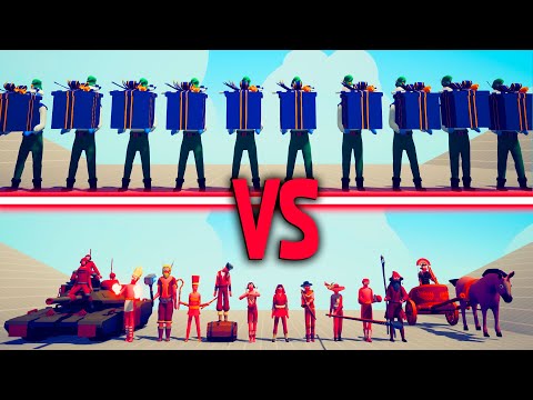 PRESENT ELF TEAM vs LEGACY TEAM | TABS - Totally Accurate Battle Simulator