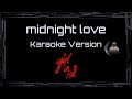 Girl In Red Midnight Love CC Karaoke Instrumental Lyrics