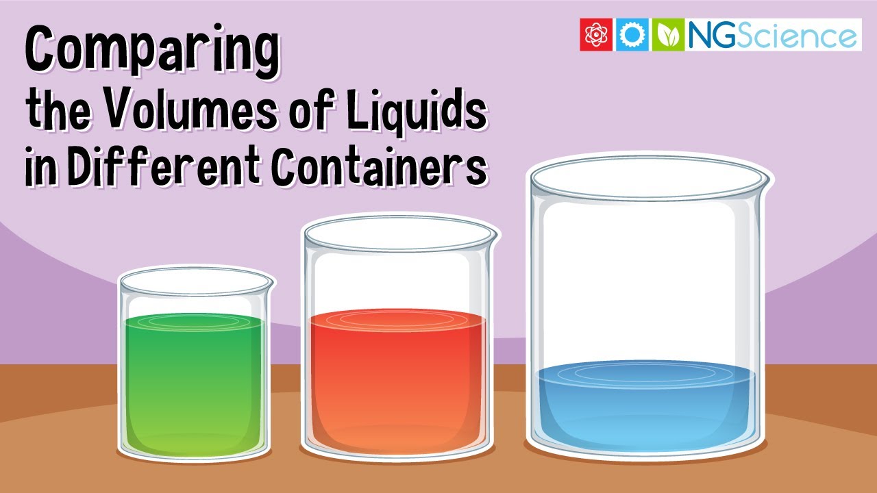 Comparing the Volumes of Liquids in Different Containers