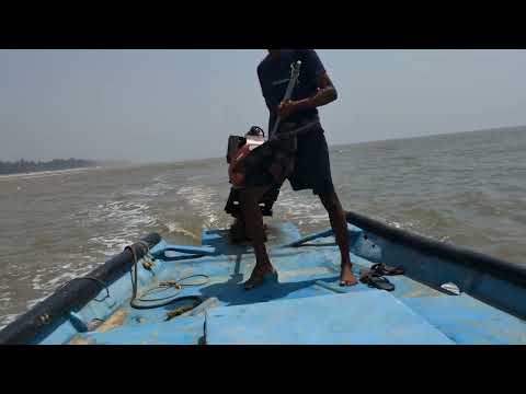 Boat ride at talsari beach