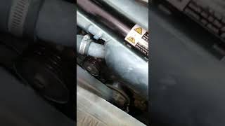 Isuzu trooper  serpentine belt replacement