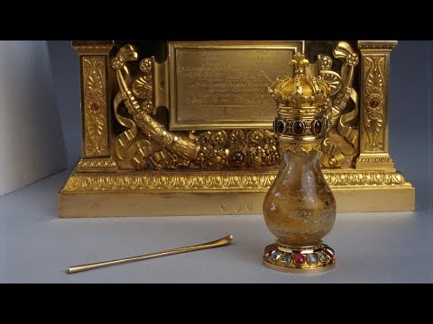 Le baptême de Clovis au palais du Tau à Reims