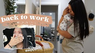 BACK TO WORK AFTER MATERNITY LEAVE | 3 Months Postpartum