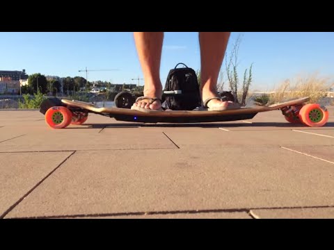 Riding the New Evolve Electric Gen2 Bamboo Series Street Skateboard