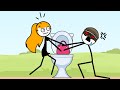 Toilet Time Peeing Game With Obstacles All Levels 51 75 Gameplay Walkthrough