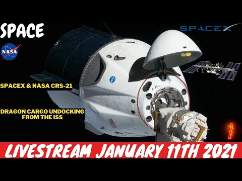 🔴 LIVE | SpaceX & NASA CRS-21 Dragon Cargo Undocking From The International Space Station (ISS)