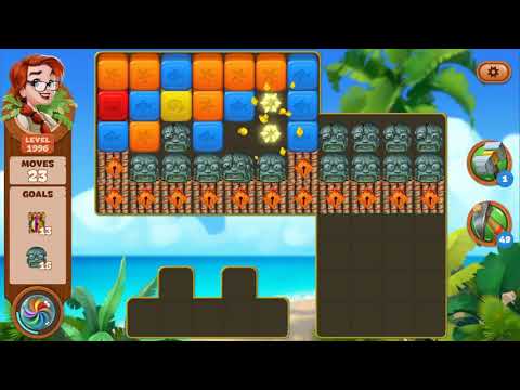 Lost Island Blast Adventure Level 1996 NO BOOSTERS - A S GAMING ✔️