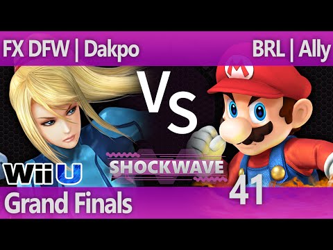SW 41 Wii U - FX DFW | Dakpo (ZSS) vs BRL | Ally (Mario) - Grand Finals