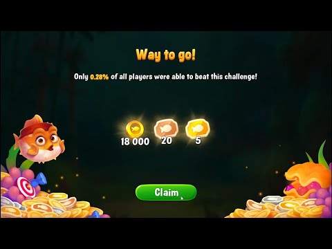 FISHDOM:  💥💥 Level 9626, 9627 Challenge level, 9628  First tries 💥💥