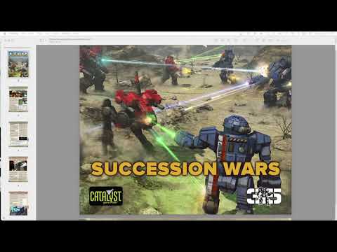 StratoCast Episode 13 - Playing a Succession Wars Chaos Campaign