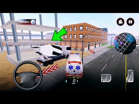 Emergency Ambulance in Drive For Speed Simulator Android Gameplay