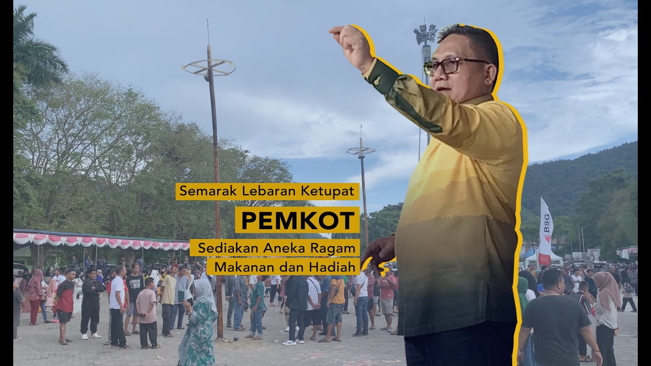 Semarak Ketupat, Pemkot Gorontalo Sediakan Aneka Ragam Makanan dan Hadiah