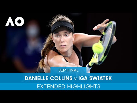 Danielle Collins v Iga Swiatek Extended Highlights (SF) | Australian Open 2022