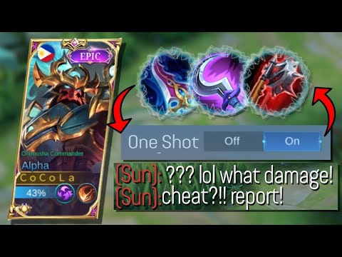 ALPHA USERS! YOU MUST TRY THIS AUTO MANIAC ONE SHOT BUILD FOR HACK DAMAGE! | MLBB BEST BUILD 2023