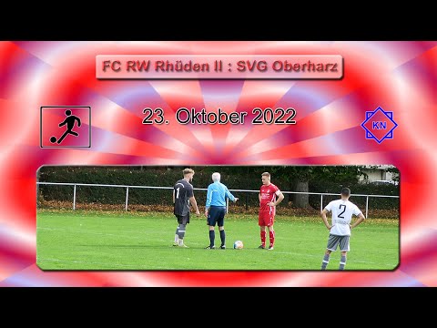 FC RW Rhüden II :SVG Oberharz