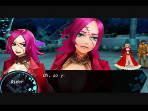 Fate/Extra - Alternate Music Run - Part 3 - Week 1 - Saber Versus Rider