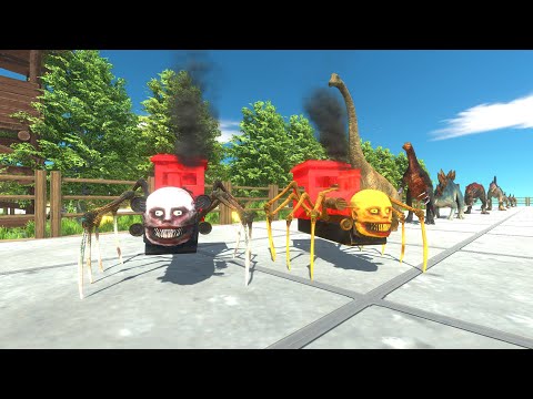 Choo Choo Charles Death Run - Animal Revolt Battle Simulator