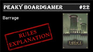 Barrage - How to play Video - Επεξήγηση κανόνων του παιχνιδιού στα Ελληνικά