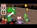 Extra SNES Mushroom Cup 150cc Grand Prix As Yoshi Mario Kart Super Circuit