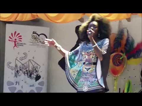 The London Notting Hill Carnival Launch 2017- Claire Angel - Britain's Got Reggae winner 2016