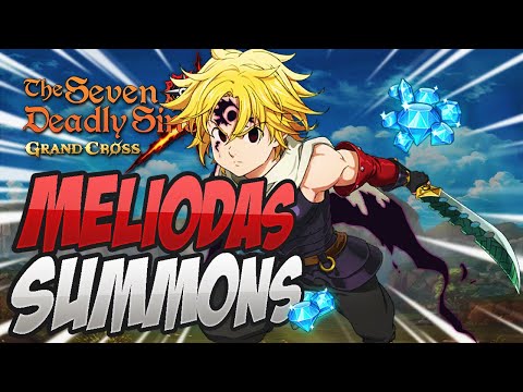 THE DEMON ARRIVES?! Demon Meliodas Summons! Seven Deadly Sins Grand Cross