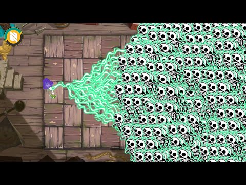 Pvz 2 Epic Battle - 100 Plants Max Level Vs 200 Imp Pirate Zombie