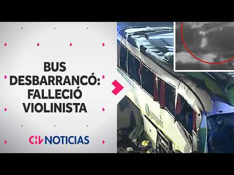 FATAL ACCIDENTE: Violinista falleció tras desbarrancamiento de bus con pasajeros en Valparaíso - CHV