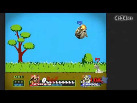 krossjosh (Captain Falcon) VS Albatross (King Dedede) - Smash 4 Friendlies