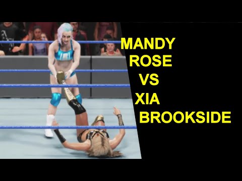 WWE 2K19 Mandy Rose vs Xia Brookside - Knockout Match