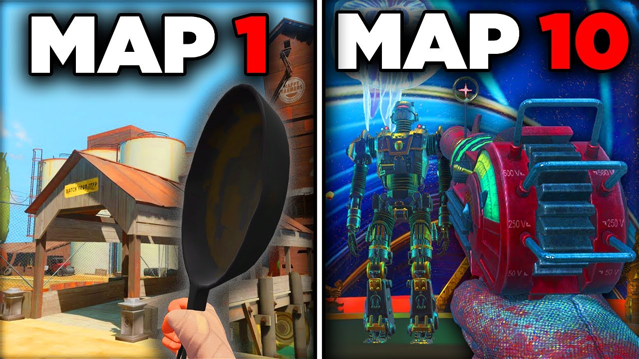 Spin a Wheel, Beat a Random Custom Zombies Map (10 MAPS)