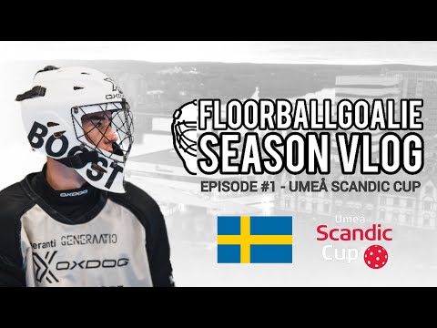 Umeå Scandic Cup - FloorballGoalie Season Vlog Episode #1