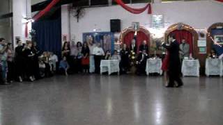 Daniel Nacucchio y  Cristina Sosa en la Milonga del Circulo Apolo