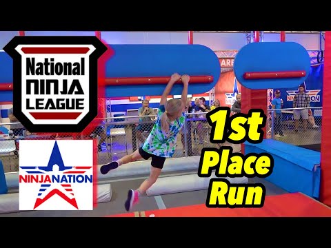 when she's 1st PLACE!!!! at NNL Season 5 at Ninja Nation Centenial